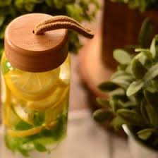 بطری آب شیشه ای 500 میلی لیتر بامبوم مدل دییم کد B0428